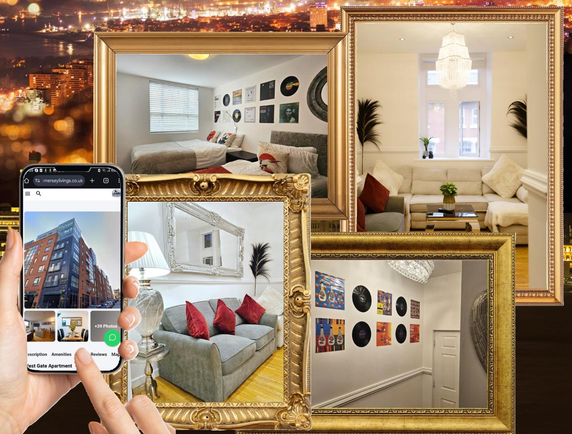 Sidemersey Livings - Spacious Loft For Bigger Groups - Very Central And Cosy ลิเวอร์พูล ภายนอก รูปภาพ